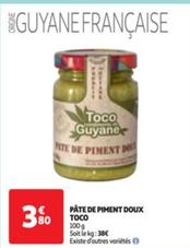 toco - pâte de piment doux