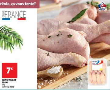 cuisse poulet blanc