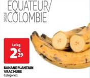 banane plantain vrac mure