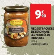 Promo sur les Mijotés de Provence : Découvrez les délicieux Pieds et Paquets Sisteronnais !