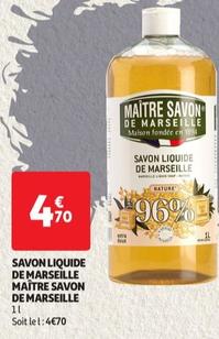 Maître Savon De Marseille - Savon Liquide De Marseille | Promo | Caractéristiques