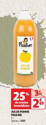 Pauline  - Jus De Pomme 