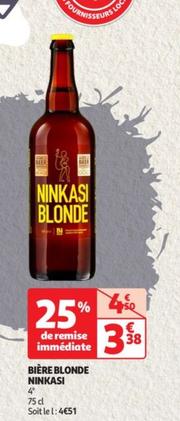Ninkasi - Bière Blonde 