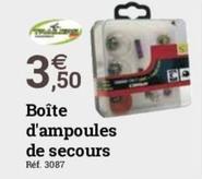 Boîte D'Ampoules De Secours offre à 3,5€ sur Espace emeraude