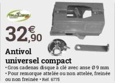 Antivol Universel Compact offre à 32,9€ sur Espace emeraude