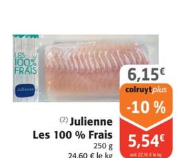  Julienne Les 100 % Frais offre à 6,15€ sur Colruyt