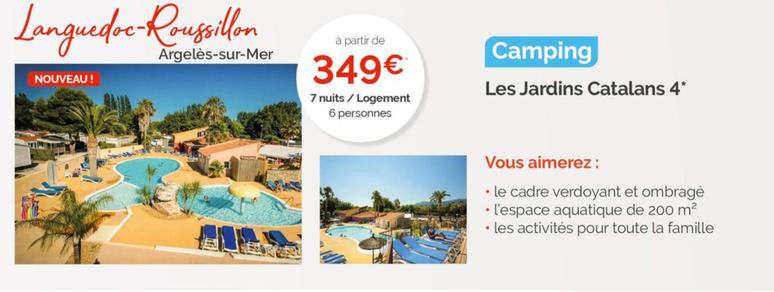 Les Jardins Catalans 4* offre à 349€ sur Fram