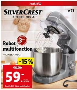 Silvercrest - Robot Multifonction offre à 59€ sur Lidl