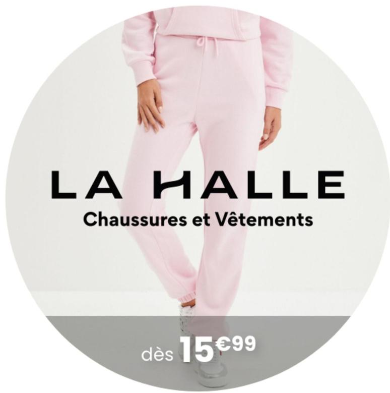 Catalogue la halle store aux vêtements