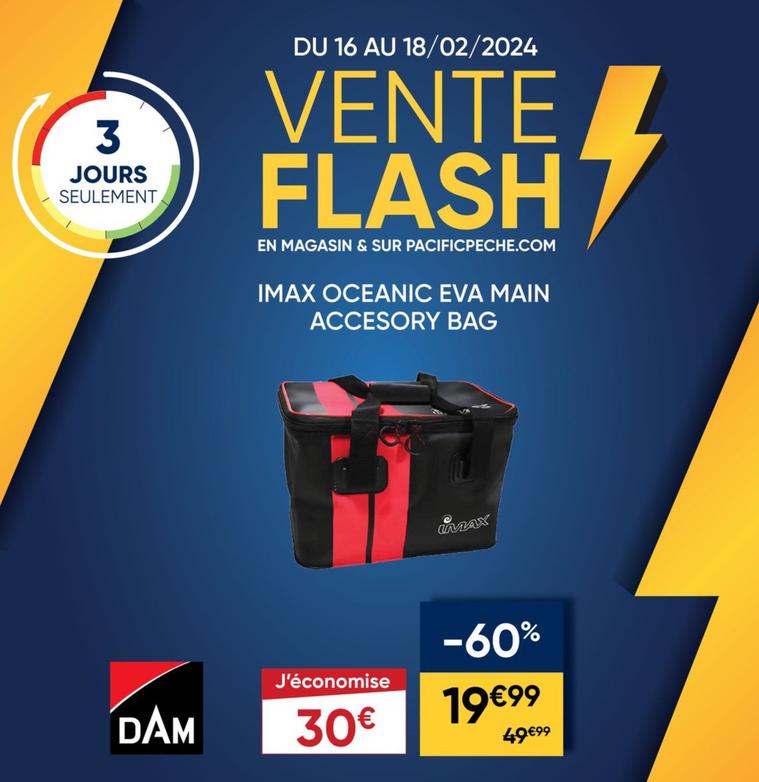 Dam - Imax Oceanic Eva Main Accesory Bag offre à 19,99€ sur Pacific Pêche