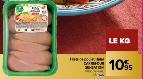 Carrefour Sensation - Filets De Poulet Halal