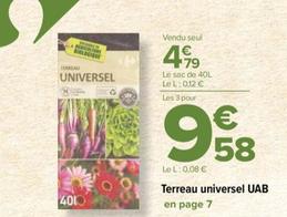 Terreau offre à 4,79€ sur Carrefour