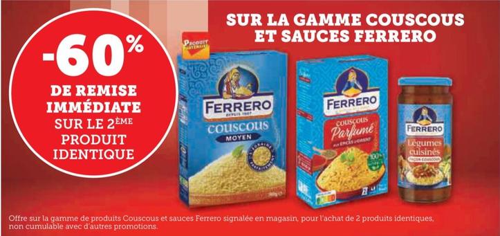 Ferrero - Couscous Et Sauces  offre sur Hyper U