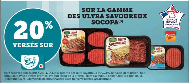 Socopa - Sur La Gamme Des Ultra Savoureux  offre sur Hyper U
