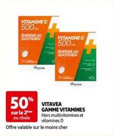 Vitavea - Gamme Vitamines offre sur Auchan Hypermarché