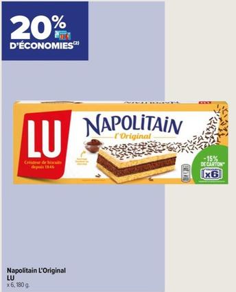 Gâteau napolitain offre sur Carrefour Contact