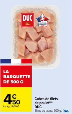 filets de poulet