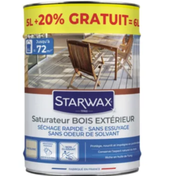 Starwax - Saturateur Bois Extérieur offre à 54,9€ sur Castorama