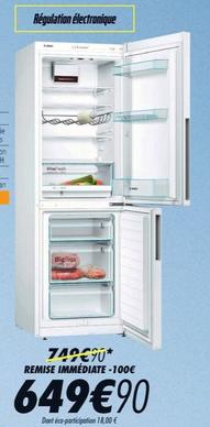 Réfrigérateur offre sur Blanc Brun