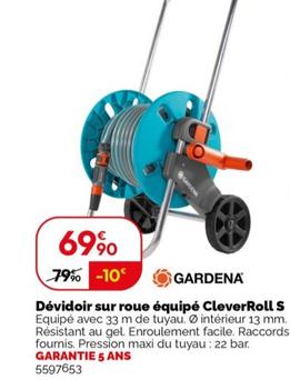 Gardena - Dévidoir Sur Roue Équipé Cleverroll S offre à 69,9€ sur Weldom