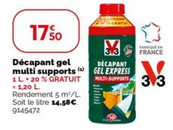 V33 - Décapant Gel  offre à 17,5€ sur Weldom
