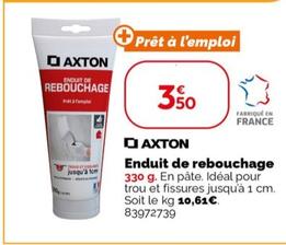 Axton - Enduit De Rebouchage offre à 3,5€ sur Weldom