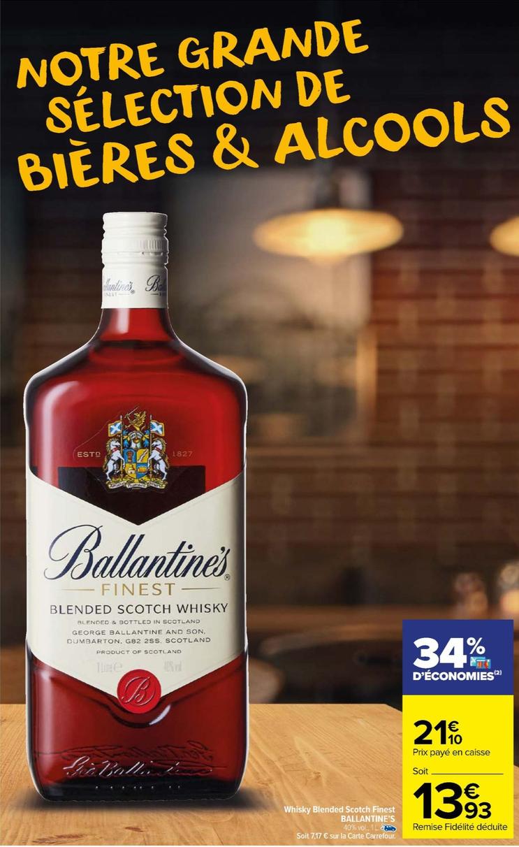 Ballantine's - Whisky Blended Scotch Finest