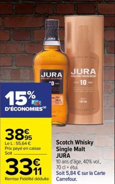 jura - scotch whisky single malt