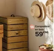 Composteur En Bois  offre à 59,9€ sur Castorama