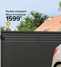 Porte Coulissante Neva 4 Motorisé offre à 1599€ sur Castorama