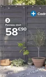 Panneau Droit  offre à 58,9€ sur Castorama