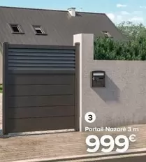 Portail Nazaré  offre à 999€ sur Castorama