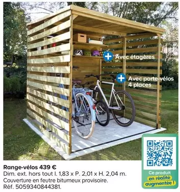 Range-Vélos  offre à 439€ sur Castorama