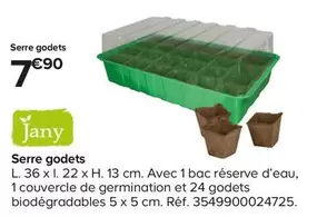 Jany - Serre Godets offre à 7,9€ sur Castorama