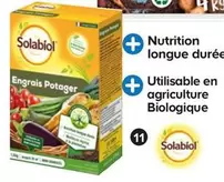 Solabiol - Engrais Special Potager offre à 11,9€ sur Castorama