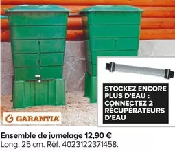 Garantia - Ensemble De Jumelage offre à 12,9€ sur Castorama