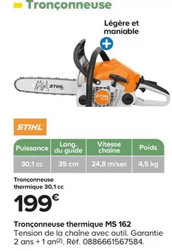 Stihl - Tronçonneuse Thermique offre à 199€ sur Castorama