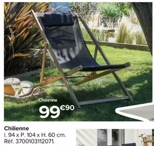 Chilienne  offre à 99,9€ sur Castorama