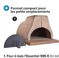 Four À Bois L'Essentiel  offre à 595€ sur Castorama