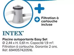 Intex - Piscine Autoportante Easy Set offre sur Castorama