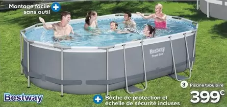 Bestway - Piscine Tubulaire Power Steel offre à 399€ sur Castorama