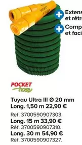 Pocket - Tuyau Ultra III offre à 22,9€ sur Castorama