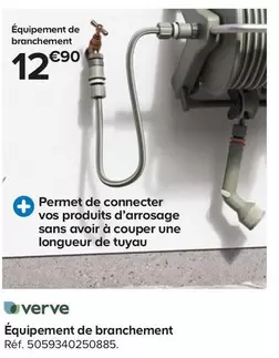 Verve - Équipement De Branchement  offre à 12,9€ sur Castorama