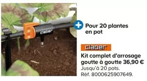 Calber - Kit Complet D'Arrosage Goutte À Goutte offre à 36,9€ sur Castorama