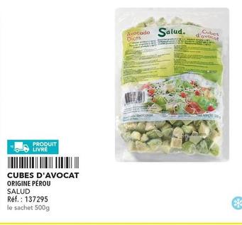 Salud - Cubes D'Avocat offre sur Metro