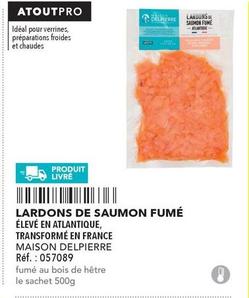 Maison Delpierre - Lardons De Saumon Fumé offre sur Metro