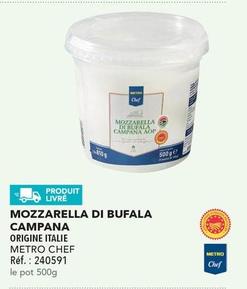 Metro Chef - Mozzarella Di Bufala Campana offre sur Metro