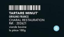 Tartare Minut offre sur Metro