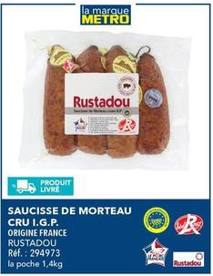 Metro - Saucisse De Morteau Cru I.G.P. offre sur Metro