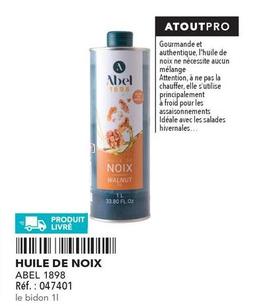 Abel 1896 - Huile De Noix offre sur Metro